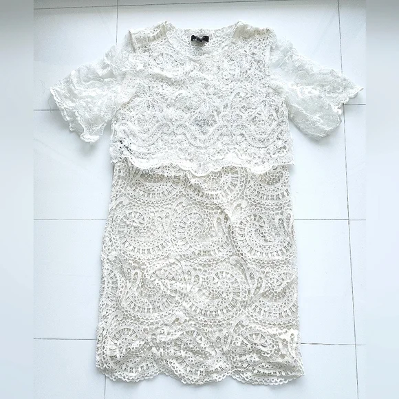 christopher esber lace dress Draped Tulle Column Dress main image 0